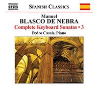 Manuel Blasco de Nebra – Complete Keyboard Sonatas, Vol. 3 – CD – NAXOS