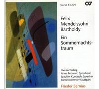 Felix Mendelssohn – Midsummer Night's Dream / Incidental Music – CD – Carus