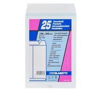 Blasetti - 25 Buste a SACCO Bianco 190X260MM 80GR con Strip SE