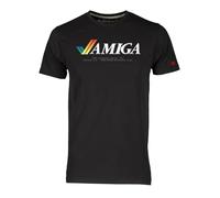 Blasfemus Commodore Amiga 80s Vintage Nerd Men's T-Shirt (Black, S)