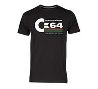 Blasfemus Men's T-Shirt Commodore 64 C64 80s Vintage Nerd (Black, L)