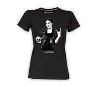 Blasfemus Women's T-Shirt - Official Frida Kahlo Rock Style, S, Black