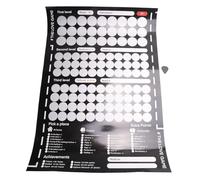 BLASHRD 1 PCS The Scratch Off Poster Game Black Paper for Couples Valentine's Day Gifts Wall Poster Gift for Her and for Her