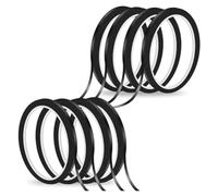 BLASHRD 10 Rolls 1/8 Inch Whiteboard Tape Thin Tape for Dry Erase Board Self-Chart Grid Tape Lines Pinstripe,216 Feet Per Roll Easy Install Easy to Use B