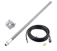 BLASHRD 12dBi 868MHz 915MHz Optimised Tuned Helium Omni Miner Fiberglass Aerial Antenna N-Male 550mm Fiberglass Antenna Kit, Fine Workmanship