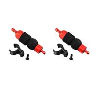 BLASHRD 2X Fuel Filter Nitro Engine Parts Fuel Tank Spare Parts for 1/8 1/10 RC Model Car Redcat,Red