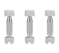BLASHRD 3X Guitar Repair Brace Tools Guitar Sound Beam Repair Stand Holder for Acoustic Guitar Luthier Supplies Silver + White