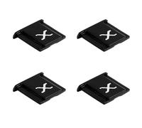 BLASHRD 4X Suitable for X-T4 X-T3 X-T2 X-T30 X-T20 X-E3 X-E2 X-PRO3 X- X30 X10 Hot Shoe Embedded Flash Hot Shoe Black