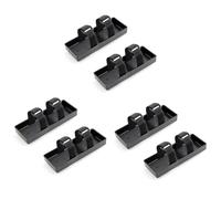 BLASHRD 6 Set RC Plastic Battery Tray Case Battery Box Bracket for 1/8 1/10 Axial SCX10 TRX4 D90 RC Crawler Car Parts
