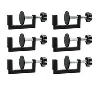 BLASHRD 6Pcs G-Clips,Adjustable Patio Furniture Clips- Outdoor Sofa Rattan Furniture Clamps-Rattan Clamps Wicker Chair Fasteners