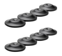 BLASHRD 8PCS Amplifier Speaker Feet Spikes Pads Replacement Speakers Amplifier Recorder Feet Pad Black