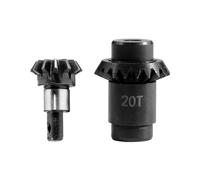 BLASHRD FCX24 Overspeed Helical Gear Bevel Gear Bridge Gear Kit 1/24 RC Crawler FMS FCX24 FCX18 Upgrade Parts 12T/20T