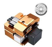 BLASHRD Fiber Optic Cleaver+ Blade with Dust Bin FTTH Fiber Cold Connection Cutter S09 Light Optical Fiber Fusion Splicer