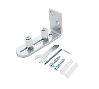 BLASHRD Floor Guide for Bottom of Sliding Barn Doors Adjustable Wall Mount Stay Roller Guide Ball Bearings