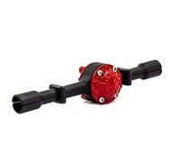 BLASHRD Metal Rear Bridge Axle Housing Case for D12 C14 C24 C24-1 C34 B14 B24 B16 B36 RC Car Upgrade Parts,Black