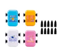BLASHRD Multiplication Addition and Subtraction Division Teaching Stamp Within 100 Math About 76x64x32mm for Kids Roller Digital Teaching Stamp