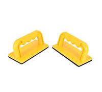 BLASHRD Wood Cutting Push Up Stick Block 2-Pack Set - Angle Handle Foam Pad Holder Blocks for Cutting On Jointer, Table Saw