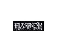 Blasphemy Black Metal Band_1 Patch Badge Embroidered Iron on Applique Souvenir Accessory