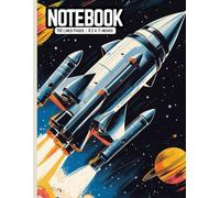 Blast Off!: A Rocket-Themed Notebook for Kids, Students & Space Dreamers | 150 Lined Pages | 8.5 x 11