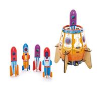 National Geographic Build Your Own Blast Off Rocket Educational Kit