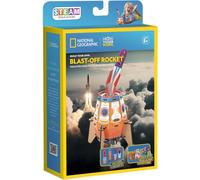 National Geographic Build Your Own Blast Off Rocket Educational Kit Age 5+, 16 cm x 25.8 cm x 6 cm