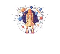 Blast Off Women's T-Shirt - White - M - White