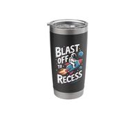 Blast to Recess Astronomy Astrology STEM Student Outer Space Stainless Steel Insulated Tumbler
