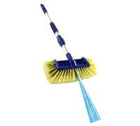 Blaster Brush - 2 in 1 Flow Through Wash Brush with Jet Spra