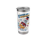 Blasting Off to Kindergarten Space Rocket Pre-K Graduation Stainless Steel Insulated Tumbler
