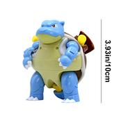 (Blastoise+Poke Ball ) Deformable Pokemon Ball Action Figures Pokemon Throw N Pop Poke Ball Collectible Toy