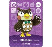 Blathers - Nintendo Animal Crossing Happy Home Designer Amiibo Card - 202