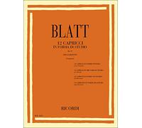 Blatt (Clarinetto) - 12 Capricci