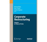 Blatz - Corporate Restructuring Finance in Times of Crisis - New har - X555z