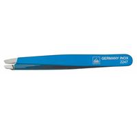 Blau-Lackiert Tweezers Stainless Oblique - Becker-Manicure ERBE Solingen Germany