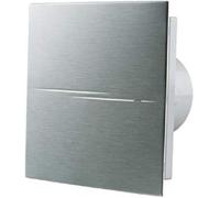Blauberg 100mm Calm Bathroom Extractor Fan Pull Cord Timer Brushed Design