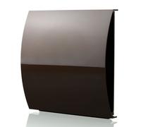 Blauberg 100mm - External Wall Wind Sound Baffle Vent Cover Draft Excluding Air Ventilation For Extractor Fans & Heat Recovery - Brown