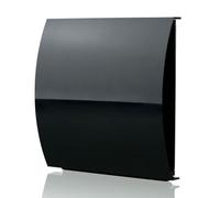 Blauberg 100mm - External Wall Wind Sound Baffle Vent Cover Draft Excluding Air Ventilation For Extractor Fans & Heat Recovery - Black
