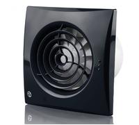 Blauberg 125mm Calm Extractor Black Fan Humidity - CALMBLACK125H