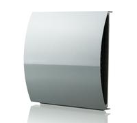 Blauberg AH-10-125-GREY External Wall Wind Sound Baffle Vent Cover Draft 5" 125mm