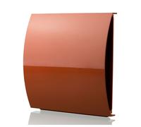 Blauberg AH-10-125-TERRACOTTA External Wall Wind Sound Baffle Vent Cover Draft 5" 125mm