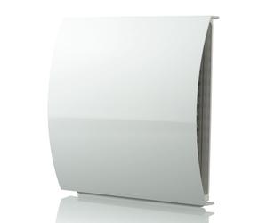 Blauberg AH-10-125-WHITE External Wall Wind Sound Baffle Vent Cover Draft 5" 125mm