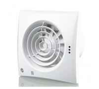 Blauberg CALM-100-S Axial Extractor Fan with Pullcord 100mm (White)