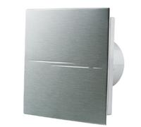 Blauberg Calm Design Hi Tech Low Noise Energy Efficient Bathroom Extractor Fan Chrome 100mm Standard