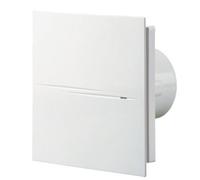 Blauberg Calm Design Low Noise Energy Efficient Bathroom Extractor Fan White 100mm Standard