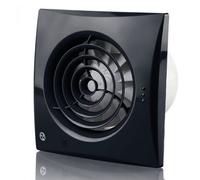 Blauberg 125mm Calm Extractor Black Fan Timer - CALMBLACK125T