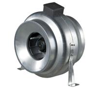 Blauberg CENTRO-M-200 CENTRO-M Metal Cased Duct Mounted In-line Centrifugal Tube Extractor Fan - 8" 200mm