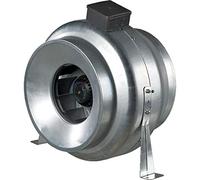 Blauberg CENTRO-MZ In-line Fan for Round Ducts Powerful Ventilation Damp Control High Pressure Ventilator - 125mm