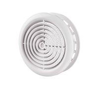 Blauberg DPR 150-A Circle Air Vent Grill 150mm (6inch) Ducting White Ventilation Cover