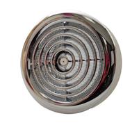 Blauberg DPR-150-CHROME Plastic Chrome Circular Ceiling Vent Diffuser Duct Extractor Ventilation Fan Grille - 6" 150mm