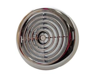 Blauberg DPR-150-CHROME Plastic Chrome Circular Ceiling Vent Diffuser Duct Extractor Ventilation Fan Grille - 6" 150mm